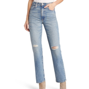 SLVRLAKE‎ London distressed high rise jeans size 31 NWT